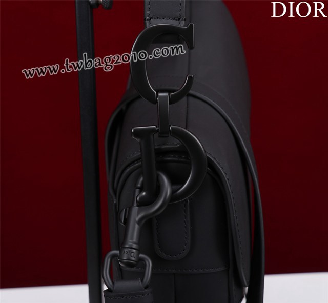 Dior专柜新款迪奥高仿原单长肩带大小号牛皮马鞍包手拎斜挎包 djfk1773